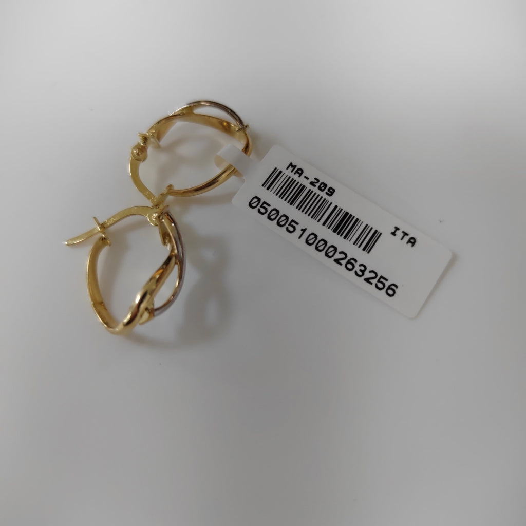 ARRACADAS ORO 14K 1.1 (NUEVO)