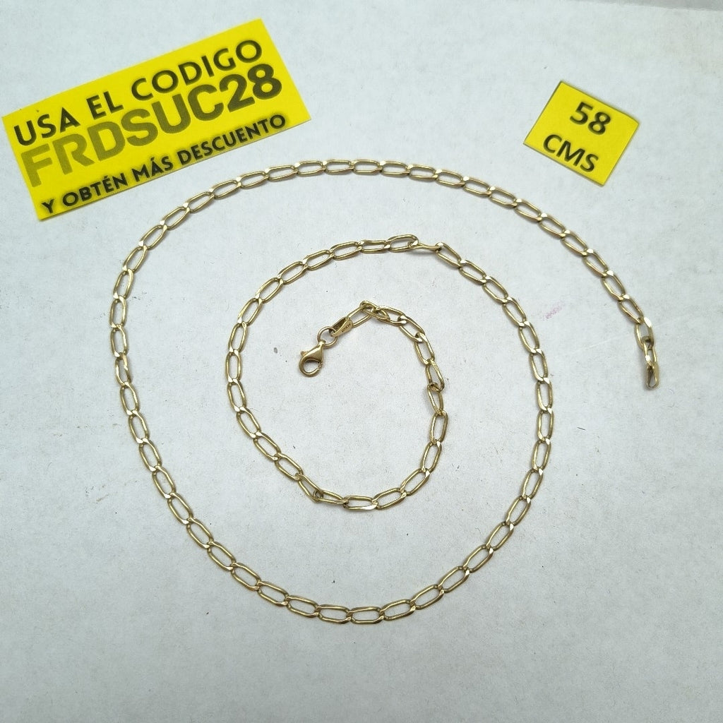 CADENA ORO 14 K 10,20 GRMS (SEMINUEVO)