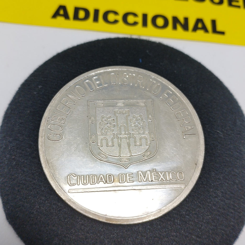 MEDALLA CONMEMORATIVA PLATA 46,10 GRMS (SEMINUEVO)