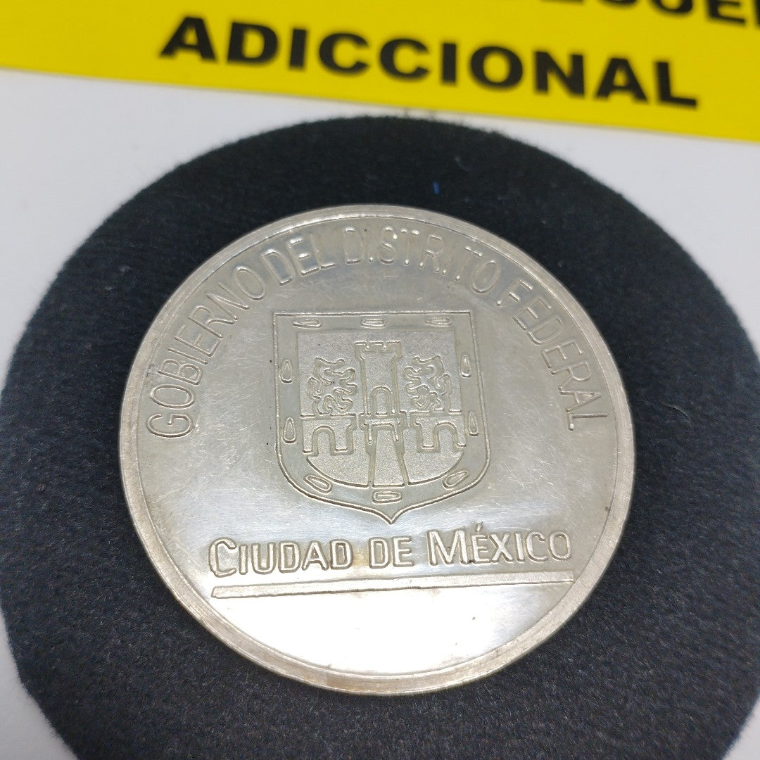 MEDALLA CONMEMORATIVA PLATA 46,10 GRMS (SEMINUEVO)