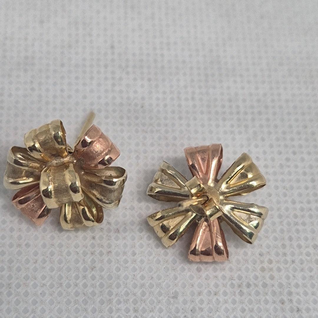 ARETES PAR ORO 10 K 2.8 GRMS (SEMINUEVO)