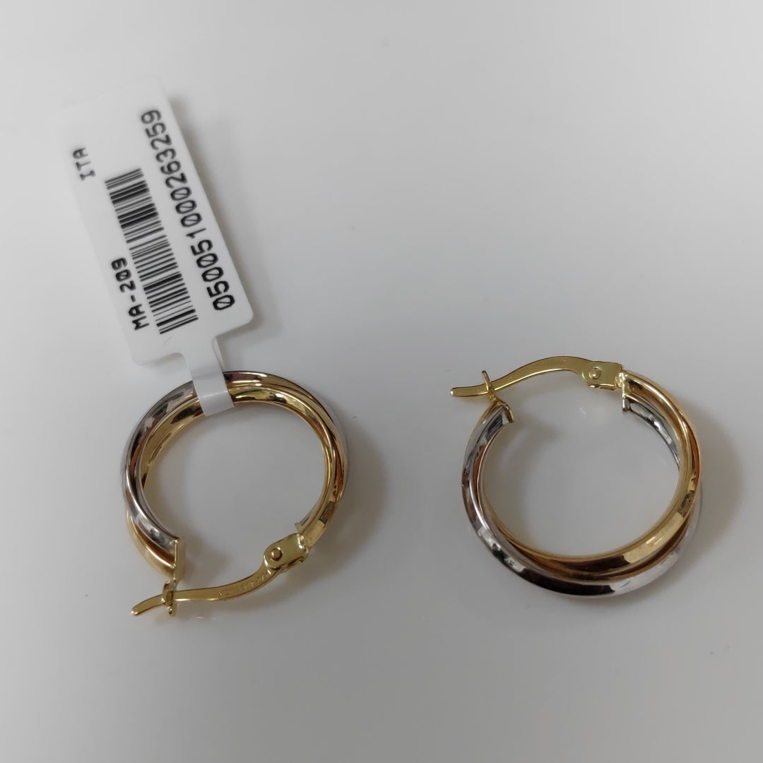 ARRACADAS ORO 14K 1.8 (NUEVO)