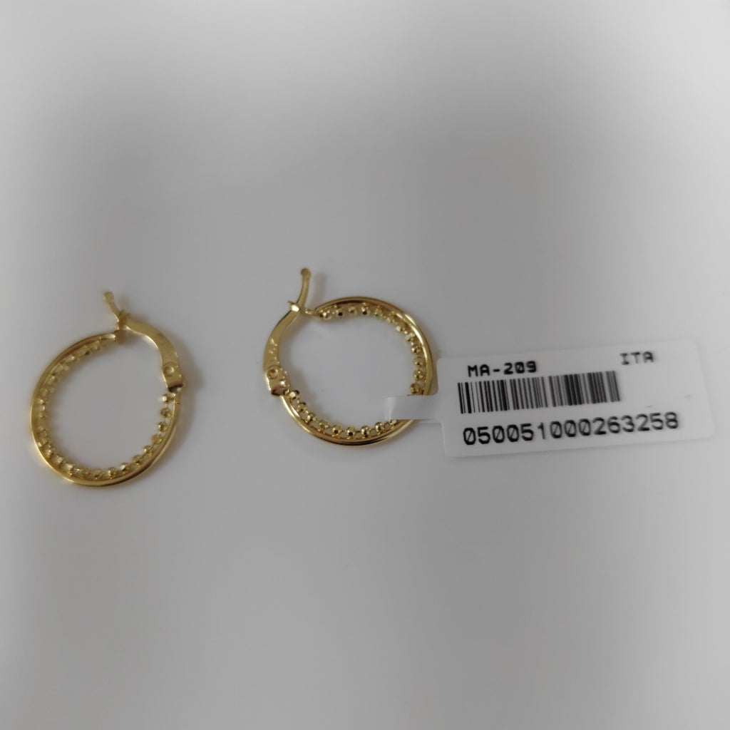 ARRACADAS ORO 14K 1.7 (NUEVO)