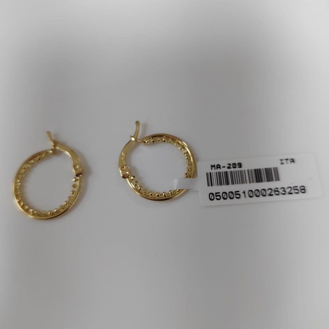 ARRACADAS ORO 14K 1.7 (NUEVO)