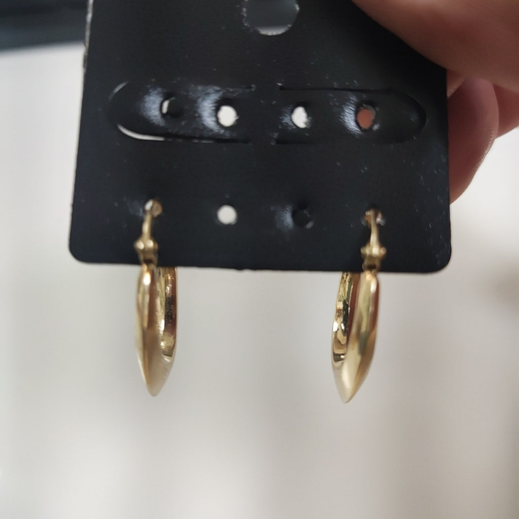 ARRACADAS PAR ORO 10 K 2.4 GRMS (SEMINUEVO)