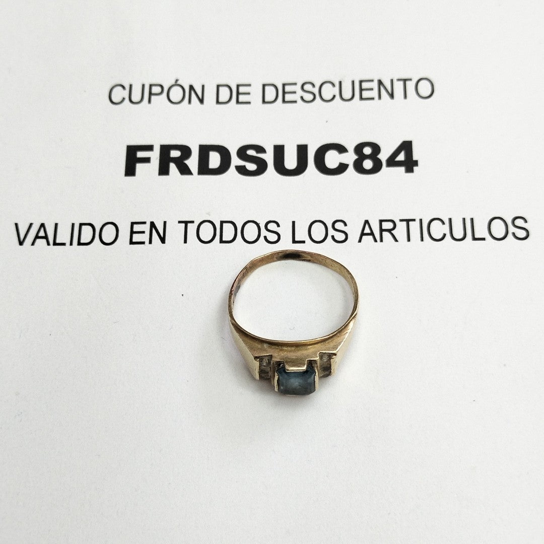 ANILLO ORO 10 K 3.8 GRMS (SEMINUEVO)