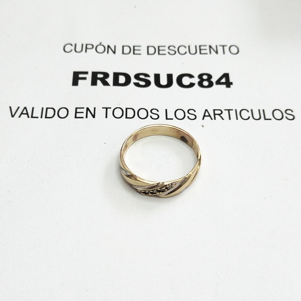ANILLO ORO 14 K 3.8 GRMS (SEMINUEVO)