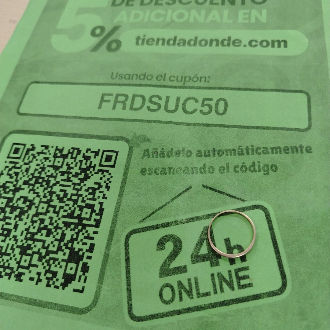 ANILLITO ORO 8 K 1.2 GRMS (SEMINUEVO)