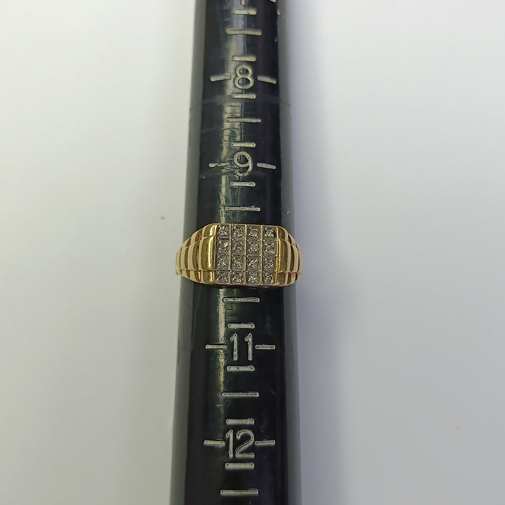 ANILLO ORO 14 K 3.6 GRMS (SEMINUEVO)