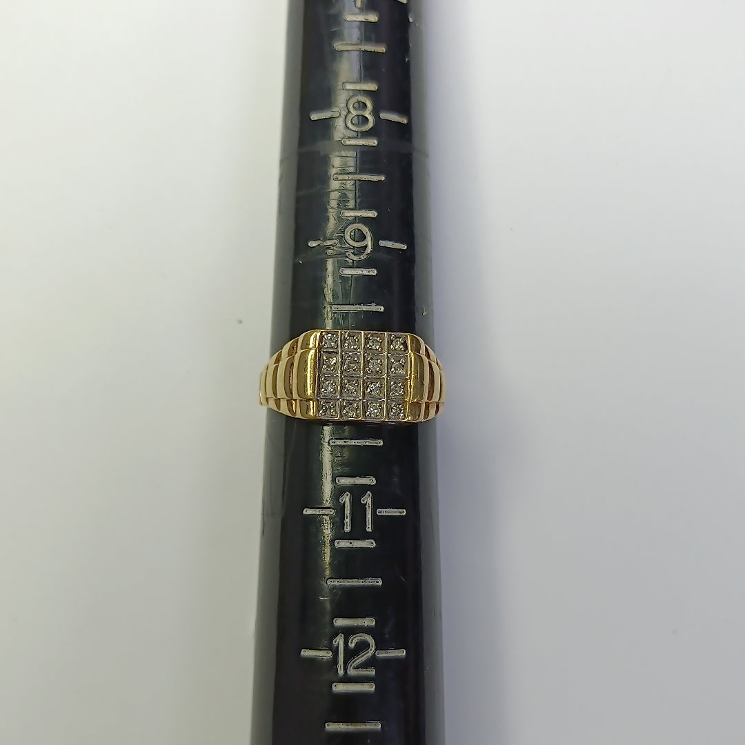 ANILLO ORO 14 K 3.6 GRMS (SEMINUEVO)