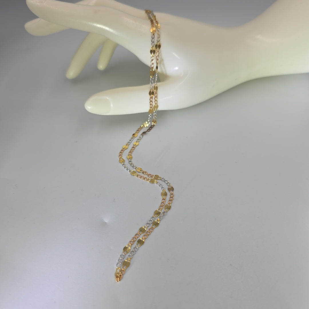 CADENA ORO 14 K 3.1 GRMS (SEMINUEVO)