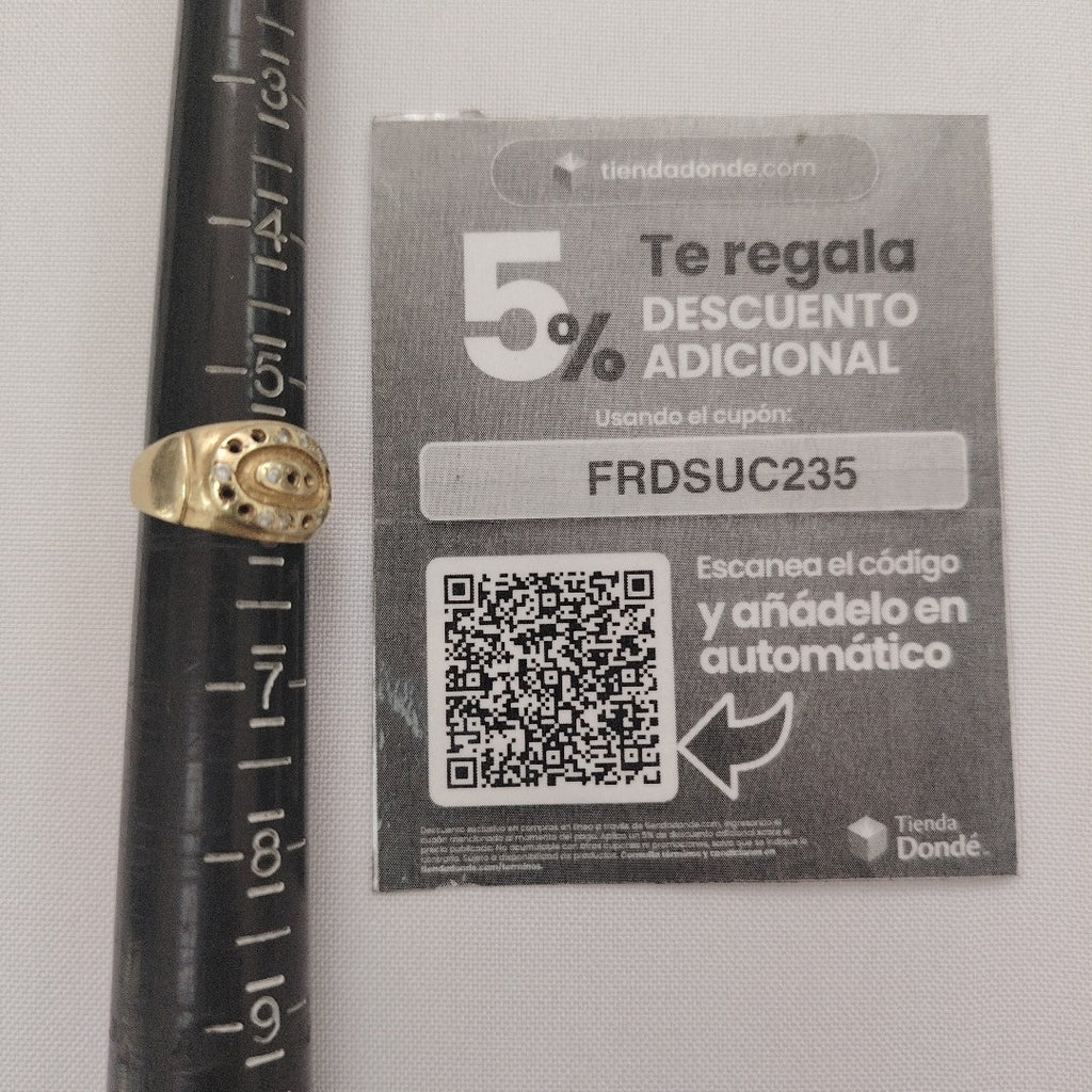 ANILLITO ORO 14 K 4.7 GRMS (SEMINUEVO)
