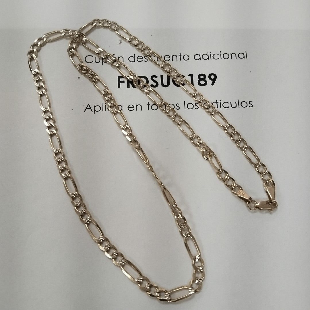 CADENA ORO,RODIADO 10 K 17,90 GRMS (SEMINUEVO)
