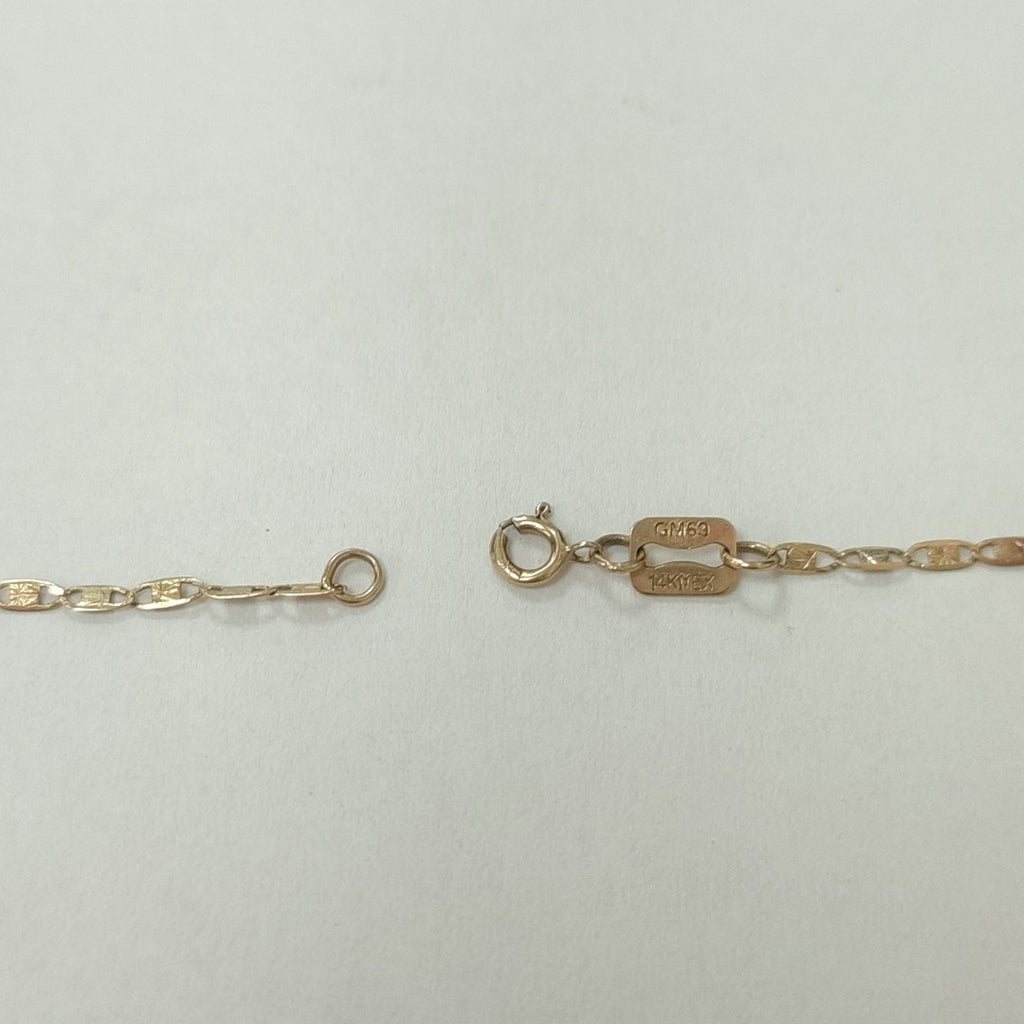 CADENA ORO 14 K 1.7 GRMS (SEMINUEVO)