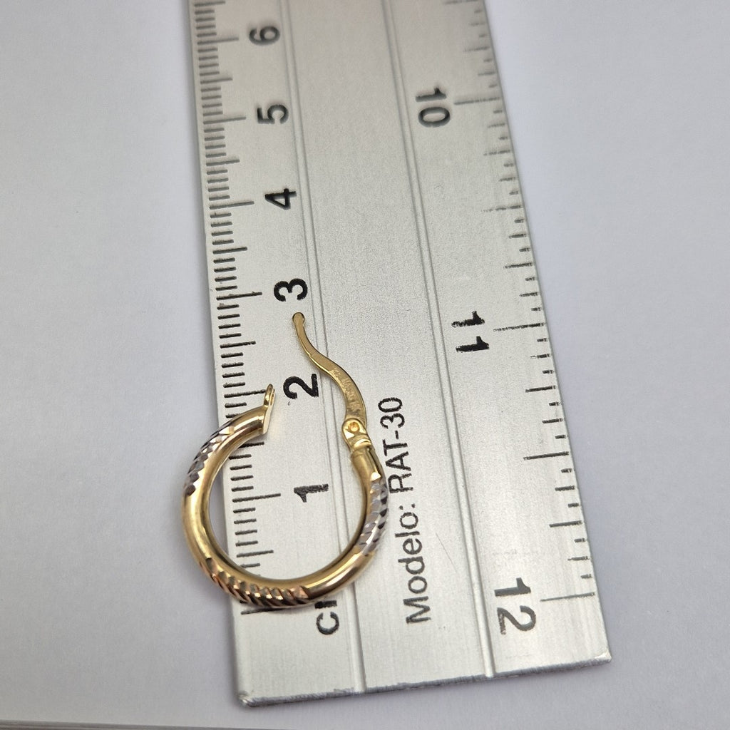 ARRACADAS ORO 14K 1.7 (NUEVO)