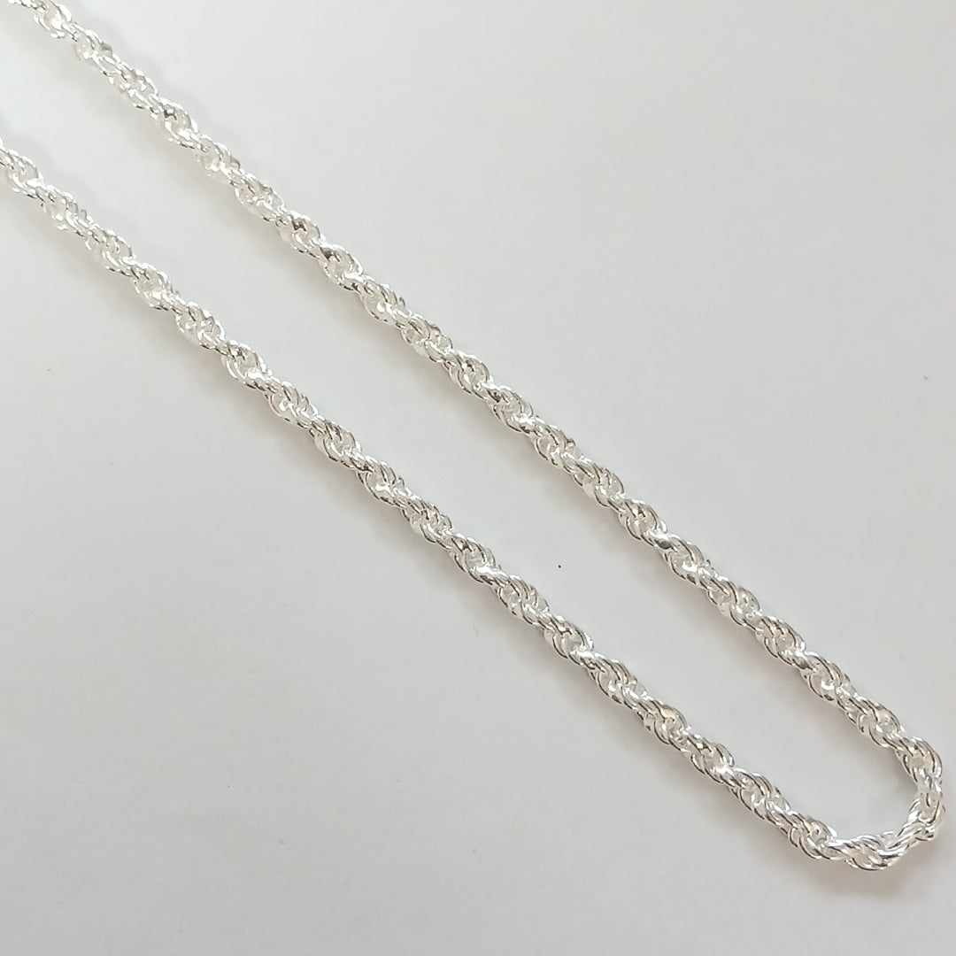 CADENA TORZAL PLATA .925 55 CM 13.72 GR (NUEVO)