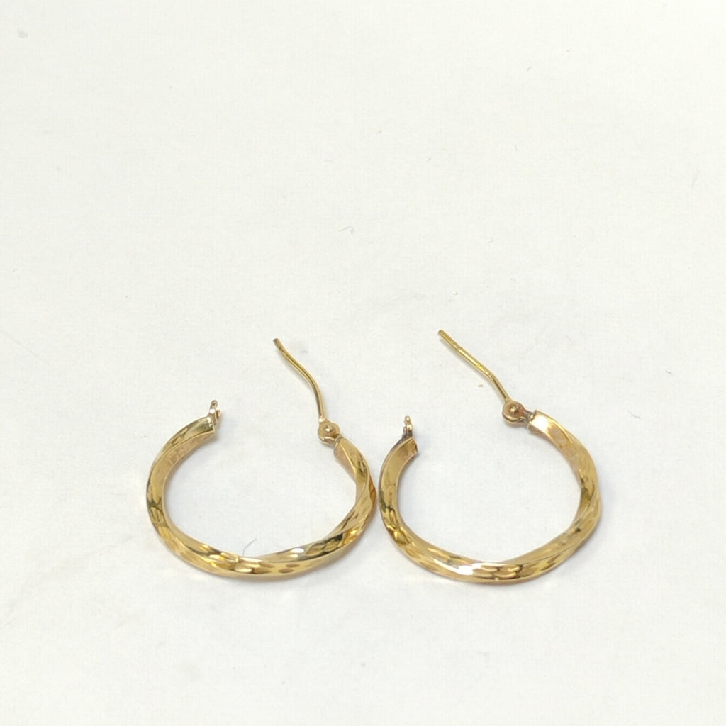 ARRACADAS PAR ORO 14 K 0,80 GRMS (SEMINUEVO)