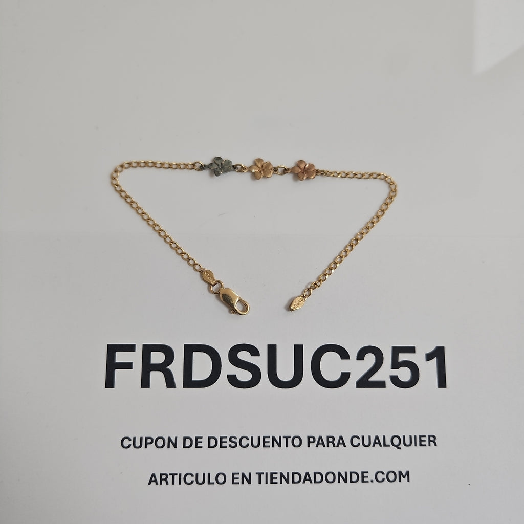 PULSERA ORO 14 K 2,40 GRMS (SEMINUEVO)