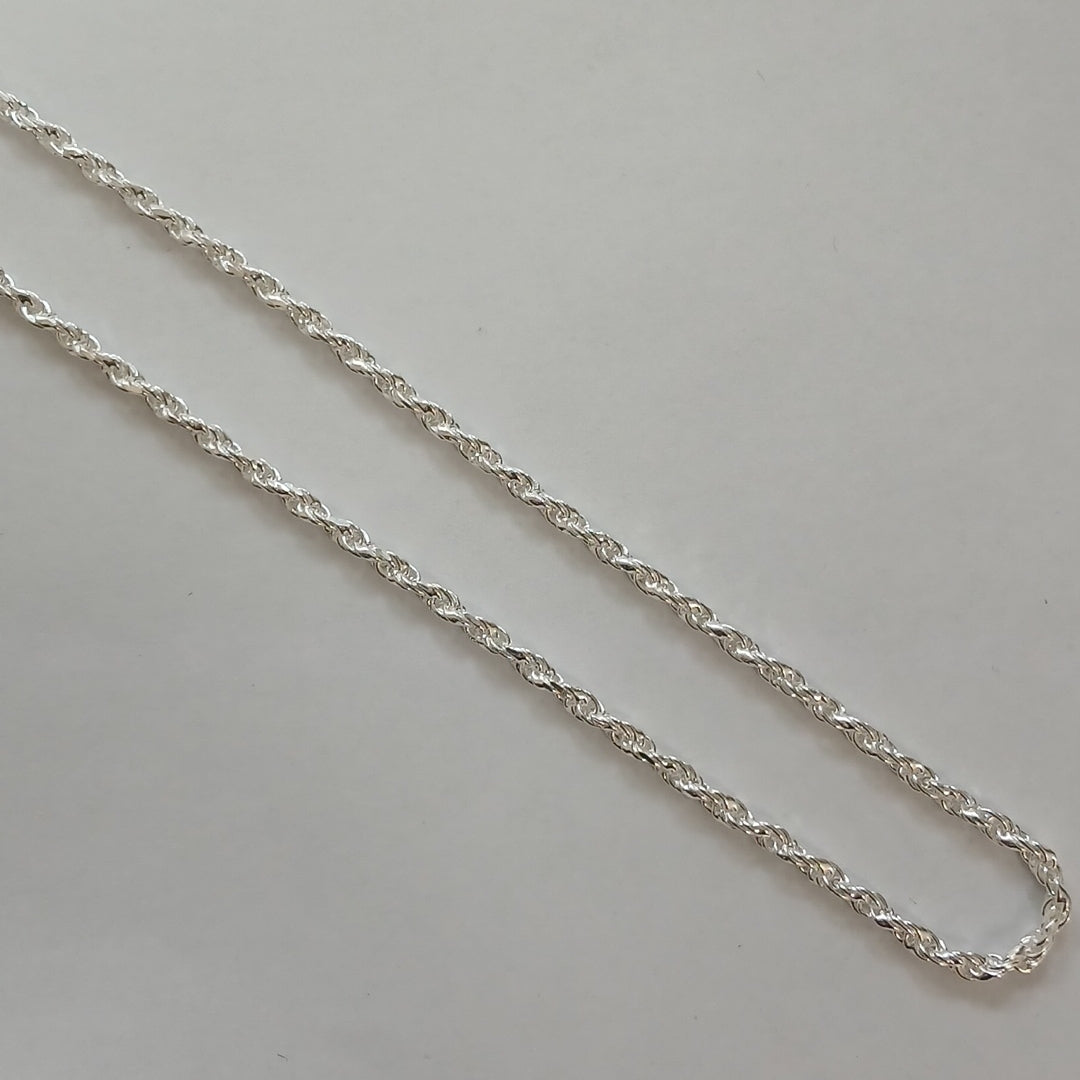 CADENA TORZAL PLATA .925 55 CM 9.22 GR (NUEVO)