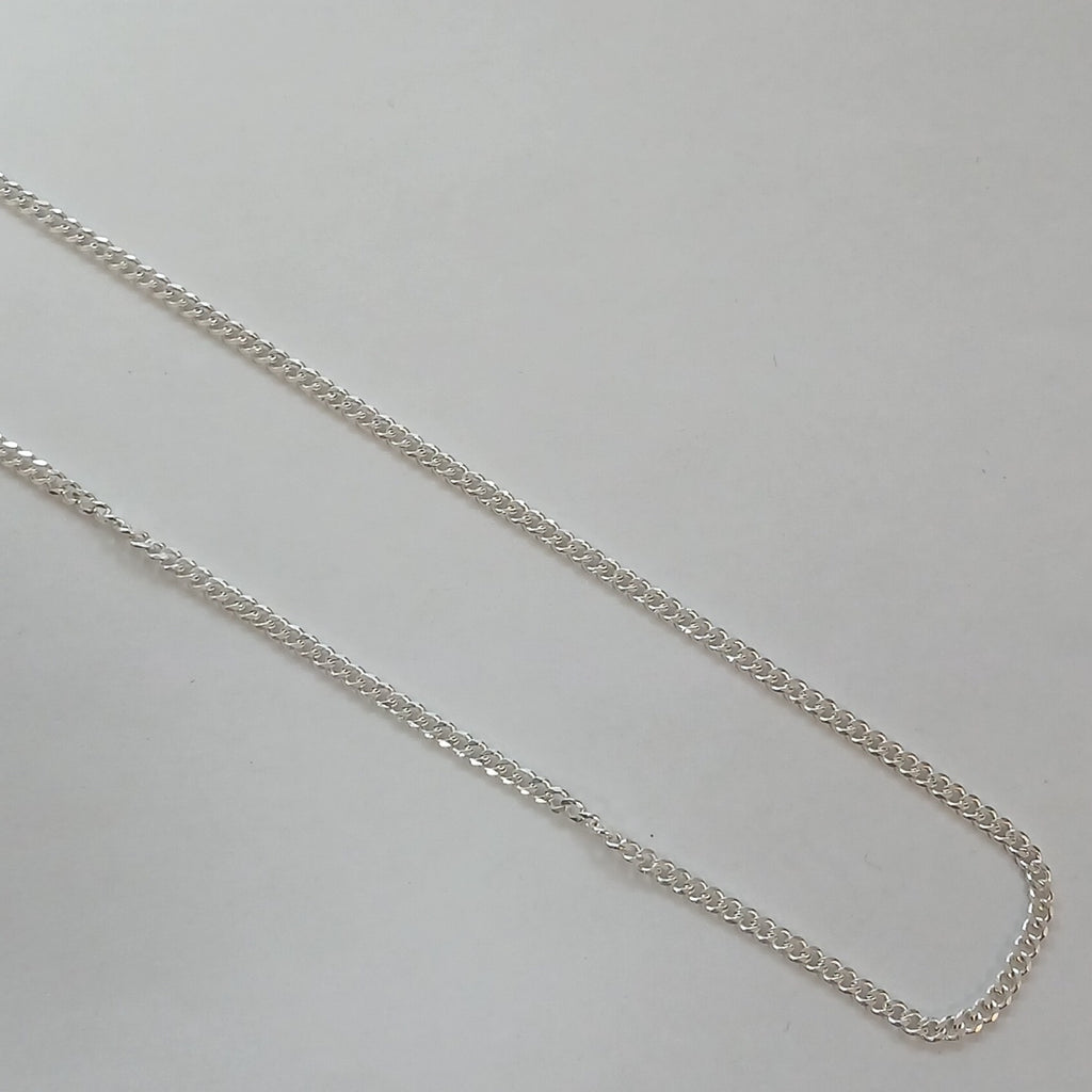 CADENA BARBADA PLATA .925 60 CM 6.63 GR (NUEVO)