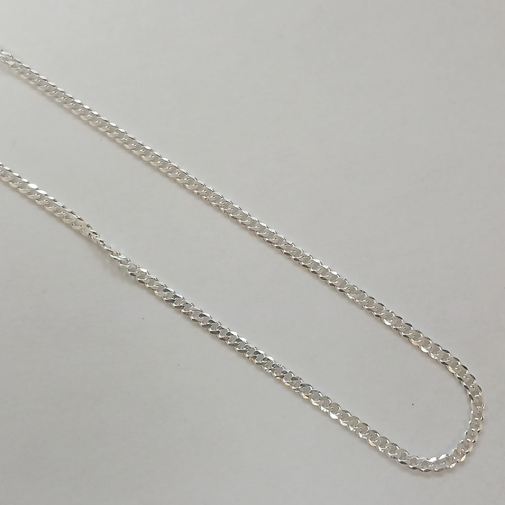 CADENA BARBADA PLATA .925 55 CM 5.13 GR (NUEVO)