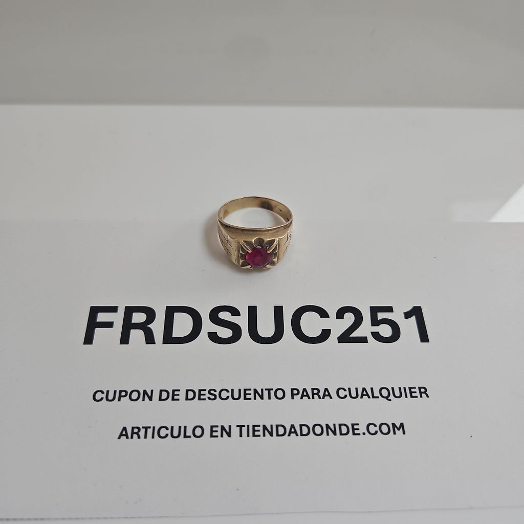 ANILLO ORO 8 K 5,80 GRMS (SEMINUEVO)