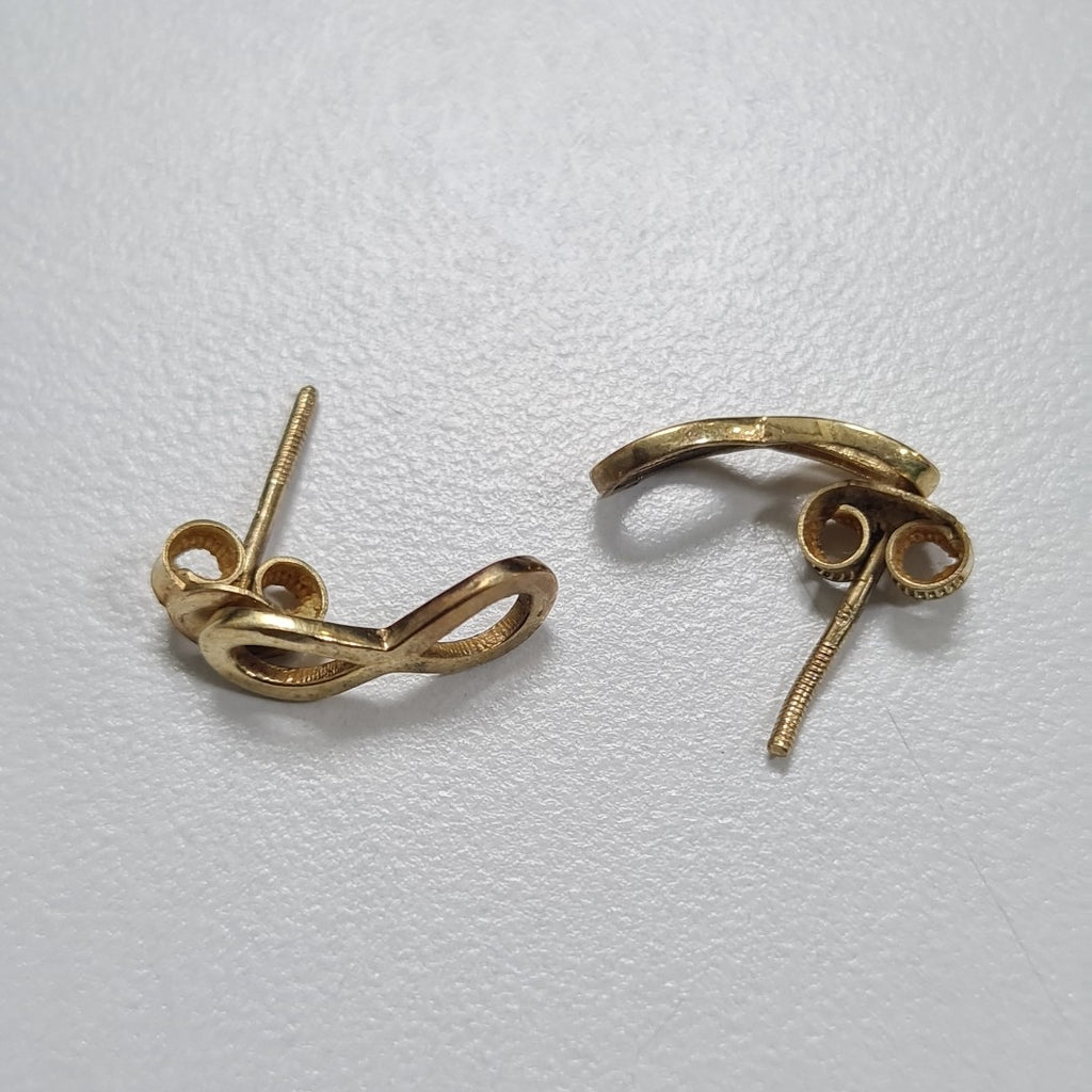 ARETES PAR ORO 14 K 1 GRMS (SEMINUEVO)