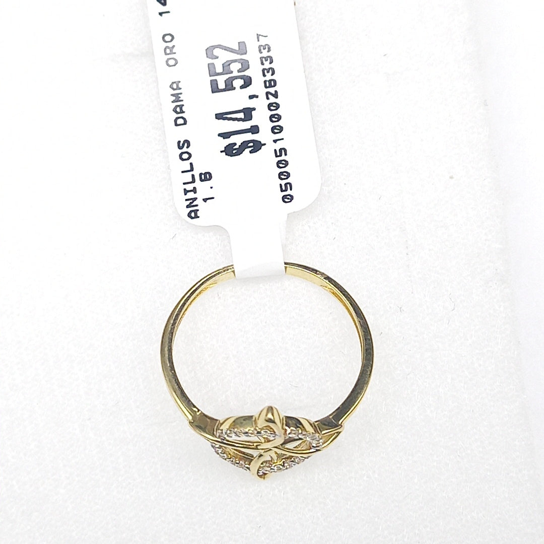 ANILLOS DAMA ORO 14K 1.6 (NUEVO)