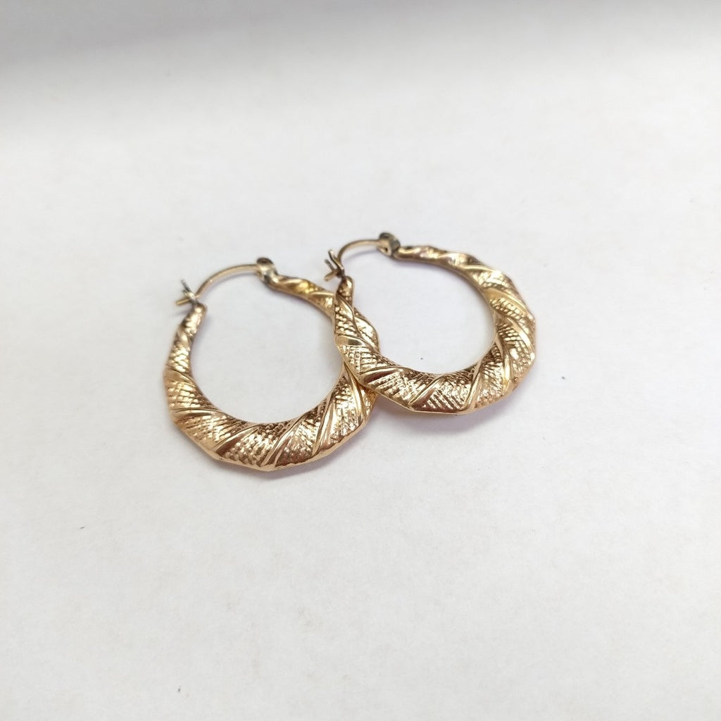 ARRACADAS PAR ORO 14 K 3.2 GRMS (SEMINUEVO)