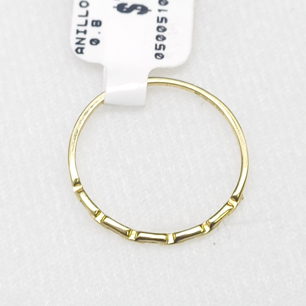 ANILLOS DAMA ORO 14K 0.8 (NUEVO)