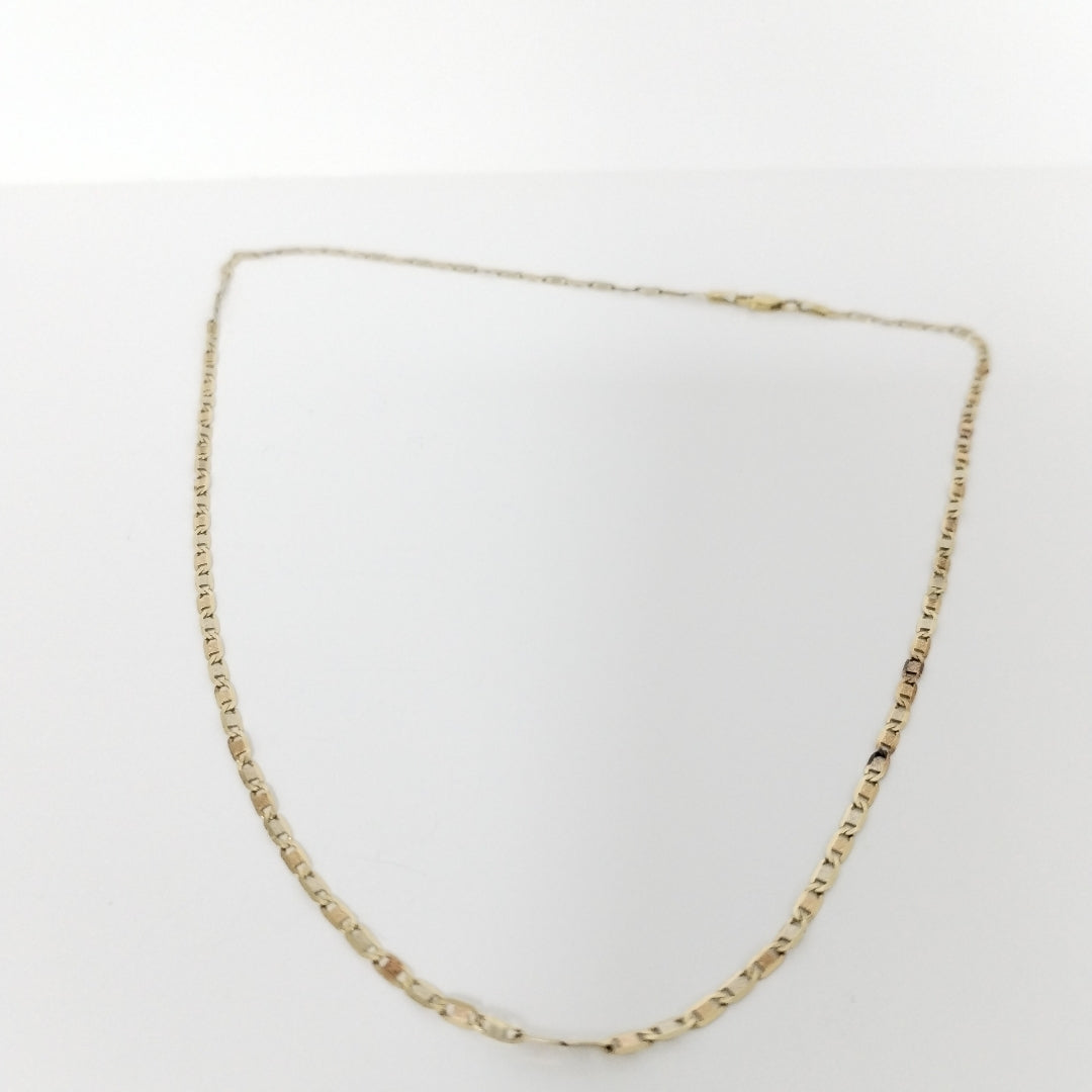 CADENA ORO COMBINADO 14 K 3,20 GRMS (SEMINUEVO)