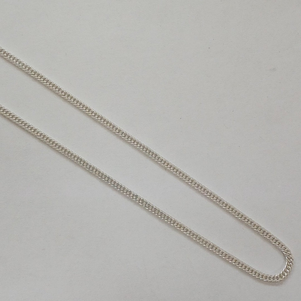 CADENA BARBADA PLATA .925 50 CM 4.12 GR (NUEVO)