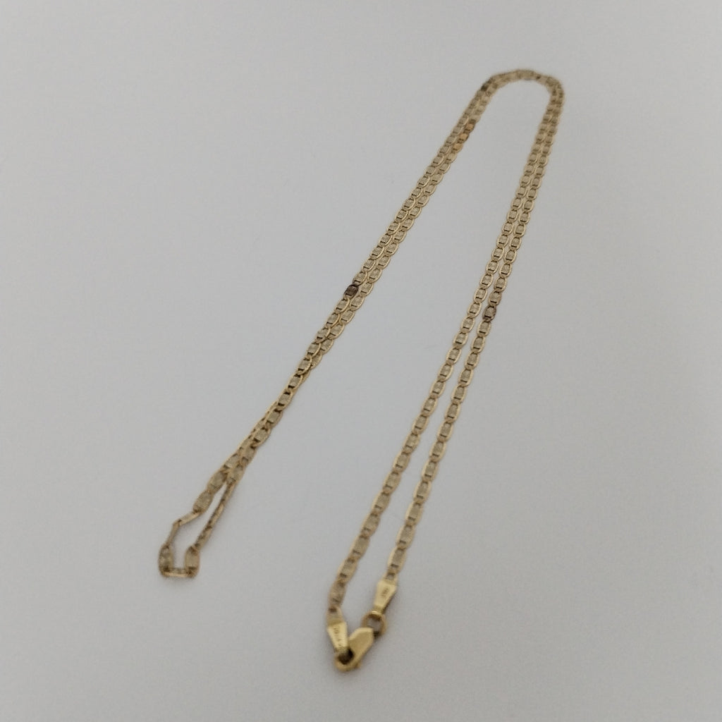 CADENA ORO,ORO COMBINADO 14 K 3,10 GRMS (SEMINUEVO)