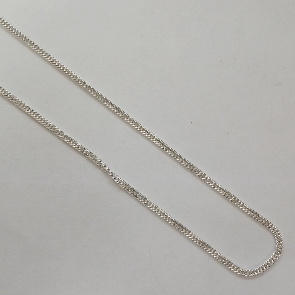 CADENA BARBADA PLATA .925 50 CM 4.22 GR (NUEVO)