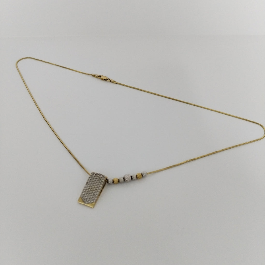 GARGANTILLA ORO 14 K 4.8 GRMS (SEMINUEVO)