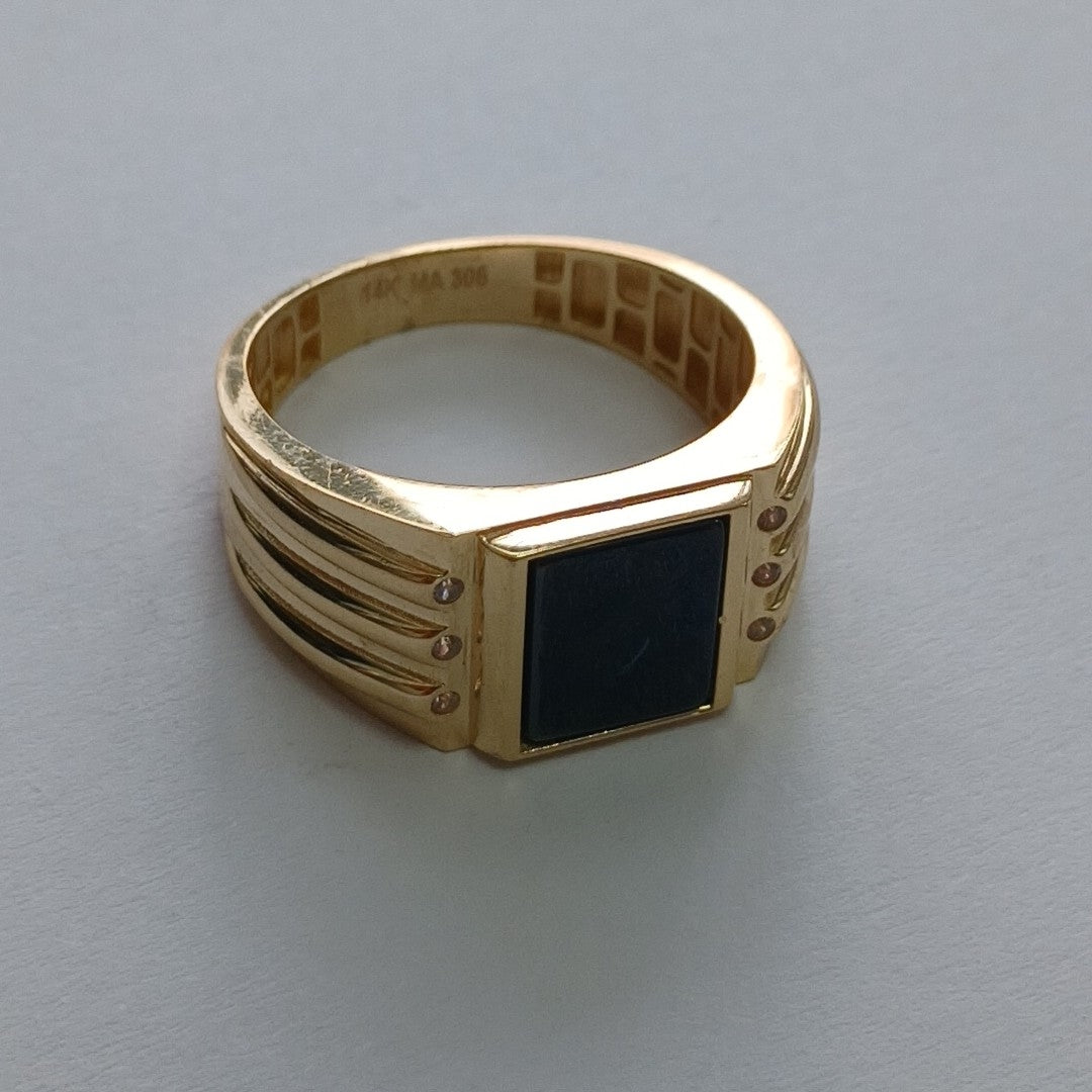 ANILLOS CABALLERO ORO 14K 6.3 (NUEVO)