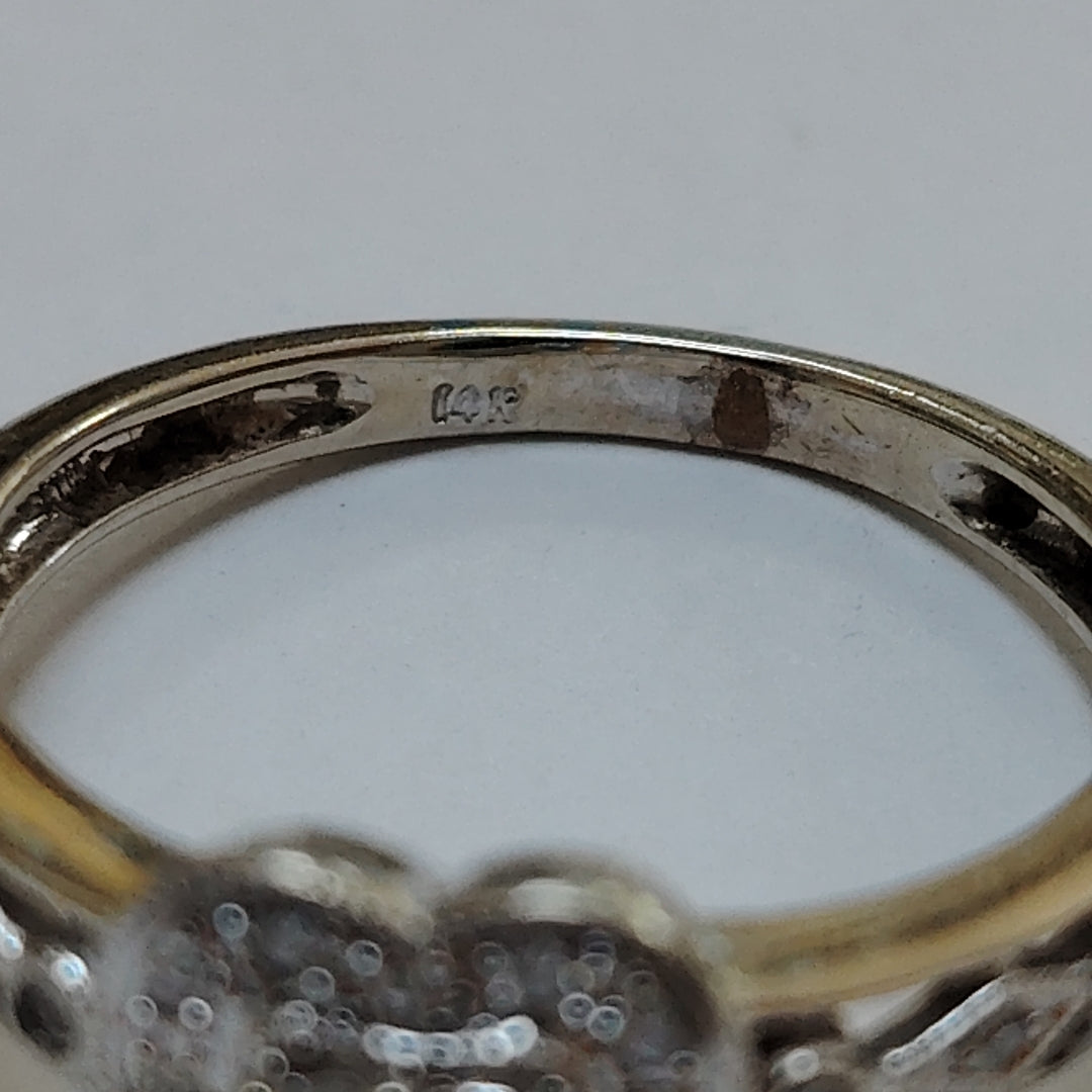 ANILLITO ORO BLANCO 14 K 2,50 GRMS (SEMINUEVO)