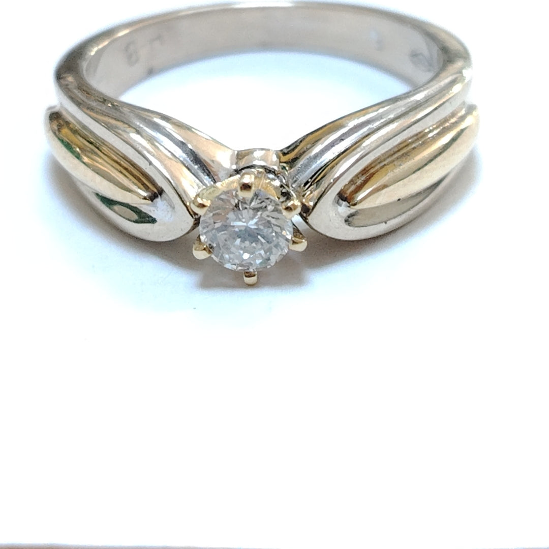 ANILLITO ORO,ORO BLANCO 18 K 6,40 GRMS (SEMINUEVO)