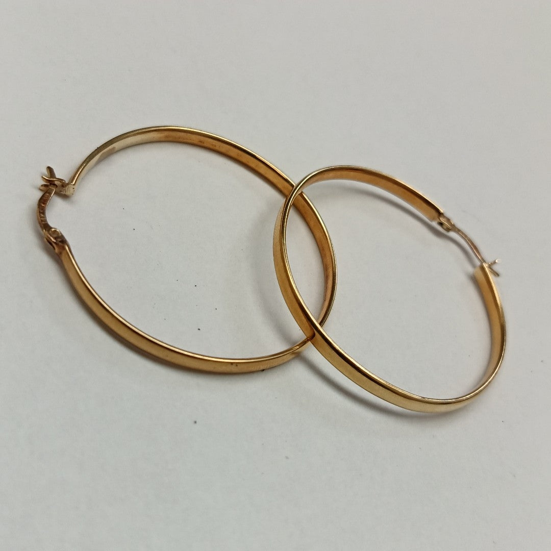 ARRACADAS PAR ORO 14 K 4,90 GRMS (SEMINUEVO)