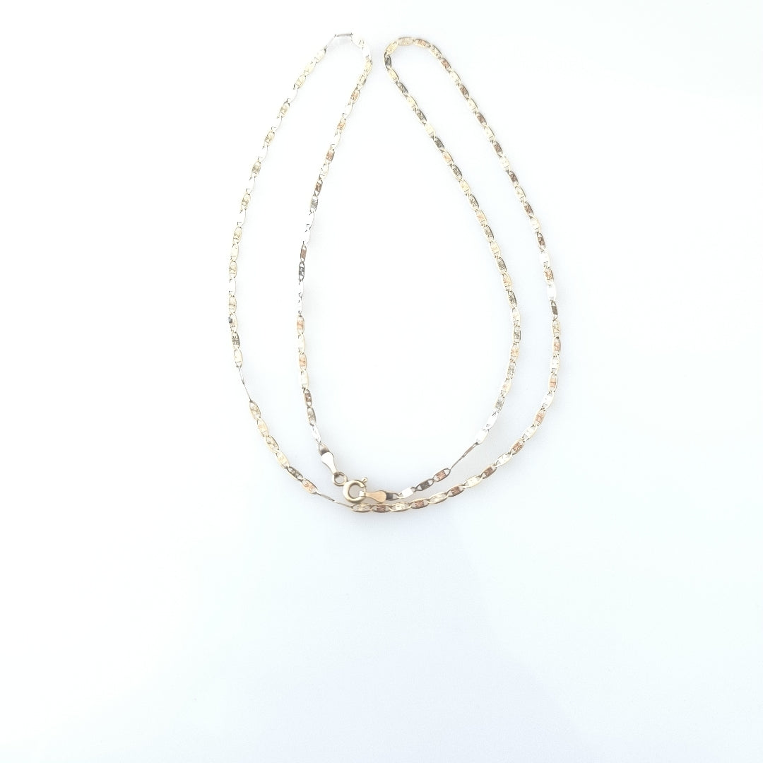 CADENA ORO 14 K 3.5 GRMS (SEMINUEVO)