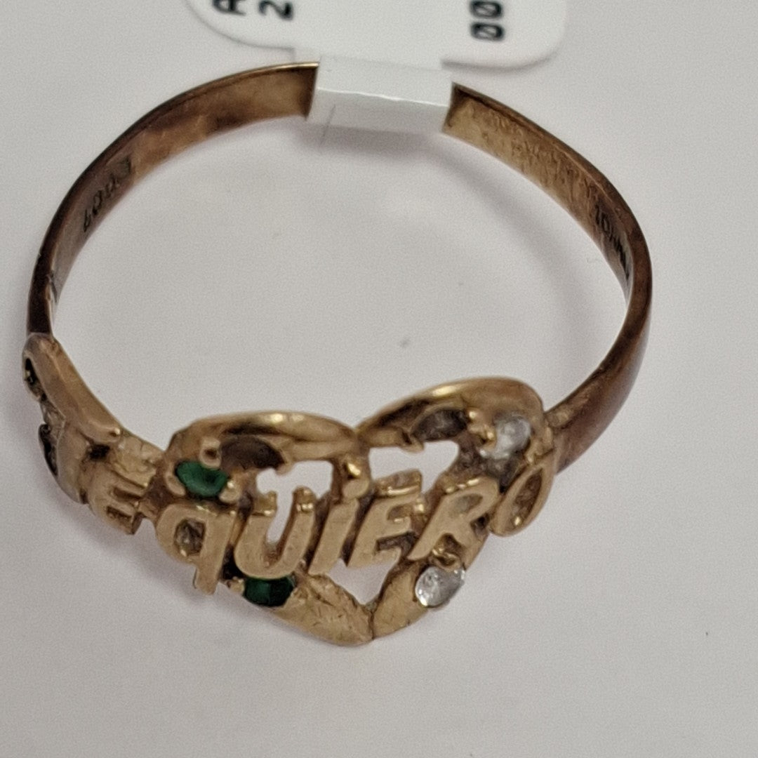 ANILLITO ORO 10 K 2 GRMS (SEMINUEVO)