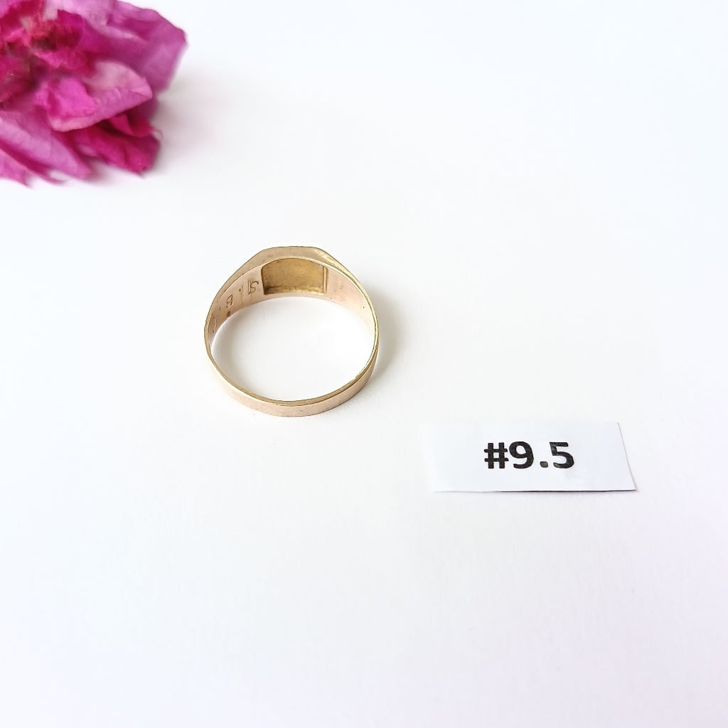 ANILLO DE GRADUACIÓN ORO 10 K 2,80 GRMS (SEMINUEVO)