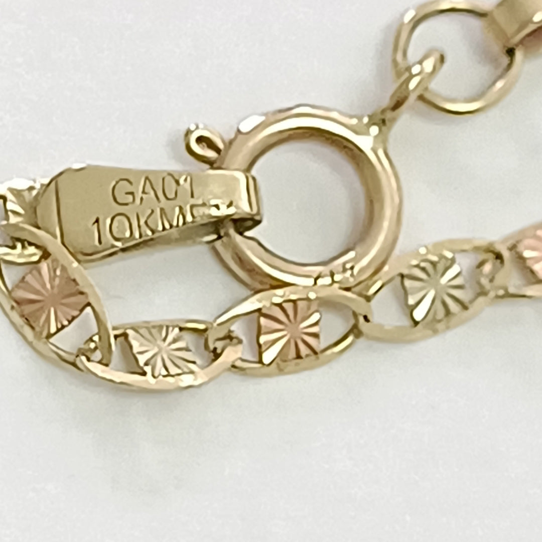 CADENA ORO COMBINADO 10 K 2.2 GRMS (SEMINUEVO)