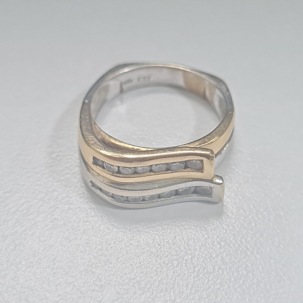 ANILLO ORO 14 K 7,20 GRMS (SEMINUEVO)