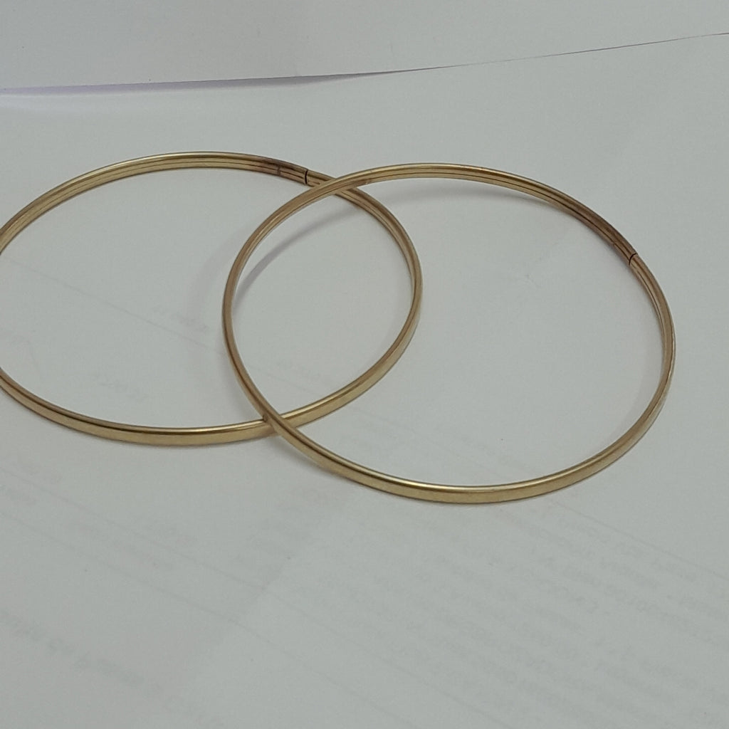 PULSERA RIGIDA ORO 8 K 6.9 GRMS (SEMINUEVO)