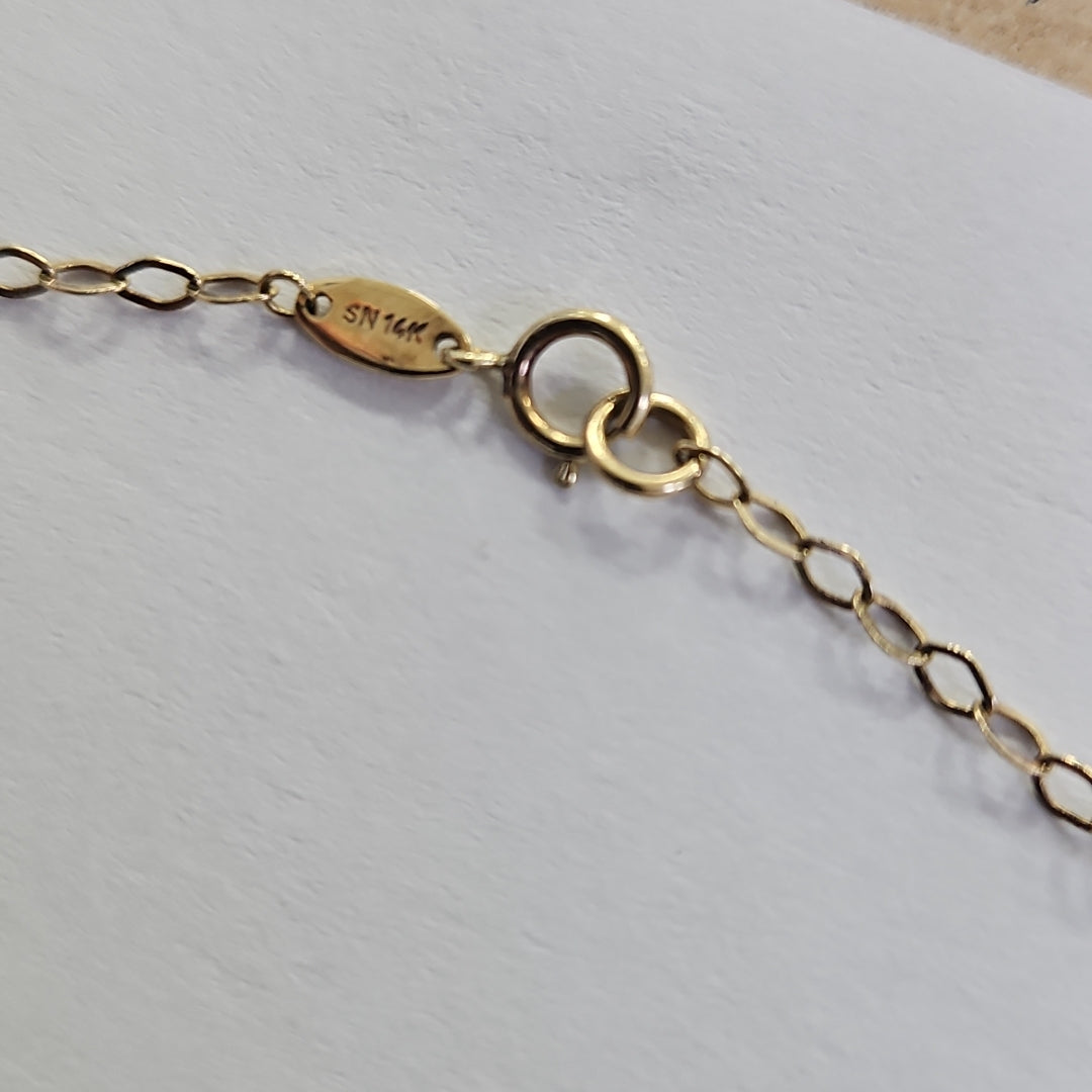 CADENA ORO 14 K 2.6 GRMS (SEMINUEVO)