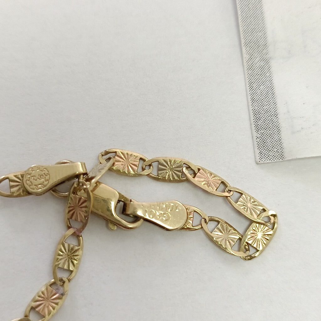 CADENA ORO, ORO COMBINADO 10 K 6.7 GRMS (SEMINUEVO)