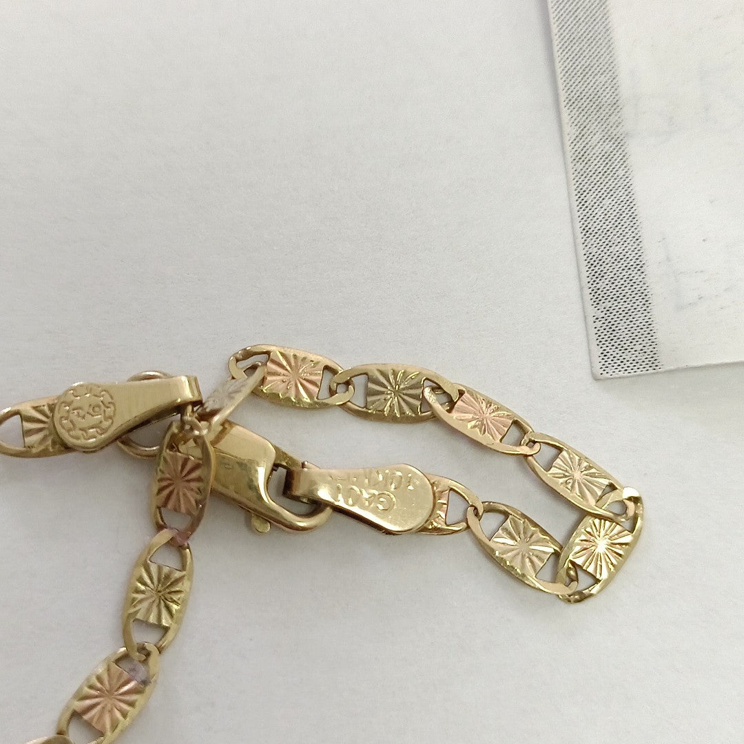 CADENA ORO, ORO COMBINADO 10 K 6.7 GRMS (SEMINUEVO)