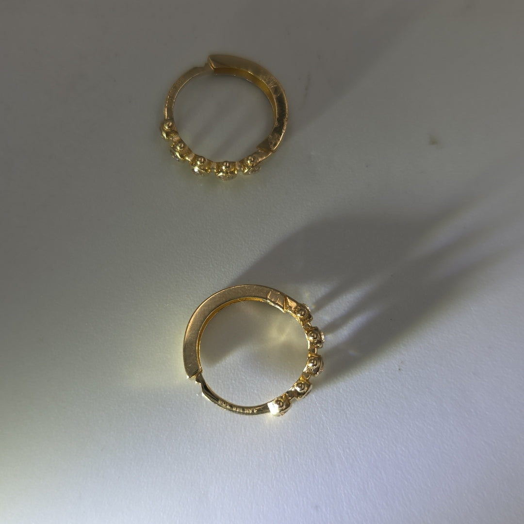 HUGGIES ORO 14K 1.4 (NUEVO)