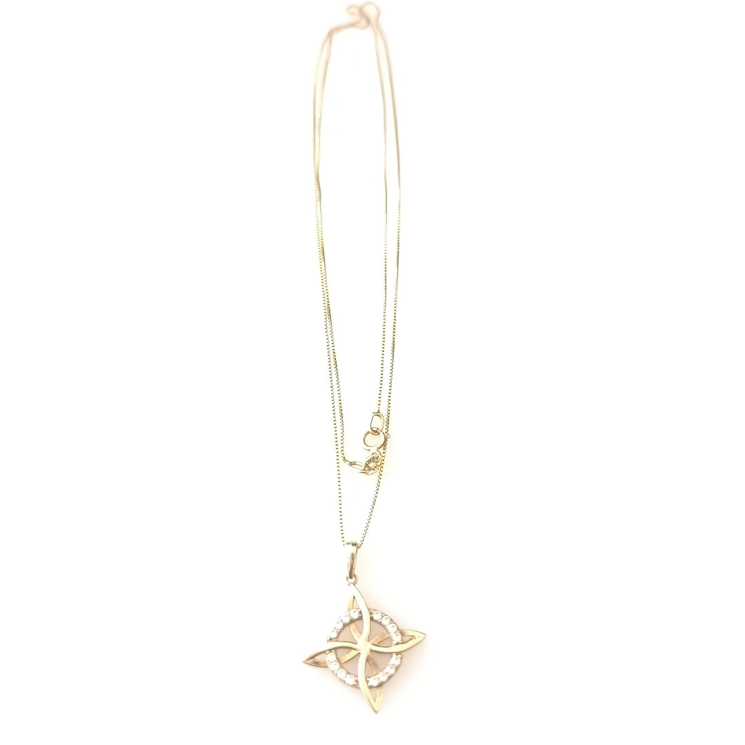 CADENA, DIJE ORO 14 K 4.4 GRMS (SEMINUEVO)